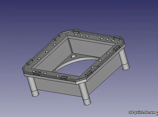 3D-модель "Охлаждение для TVBOX x96mini"
