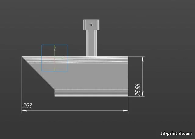 3D-модель "Муляж камеры наружного наблюдения"