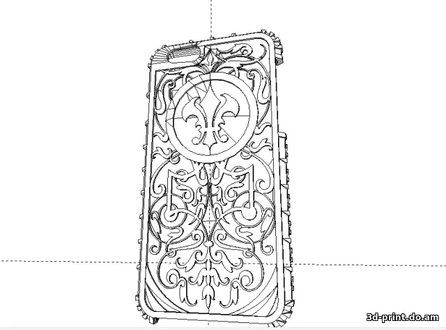 3D-модель "Чехол iphone 6+"