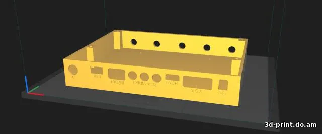 3D-модель "Корпус для универсального скалера LA.MV56U.A"
