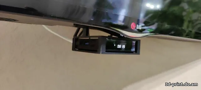 3D-модель "Держатель приставки TOX3 для телевизора"