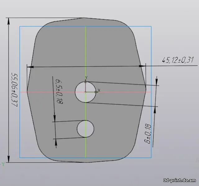 3D-модель "Быстросъемные крепления для камер 2 видов"