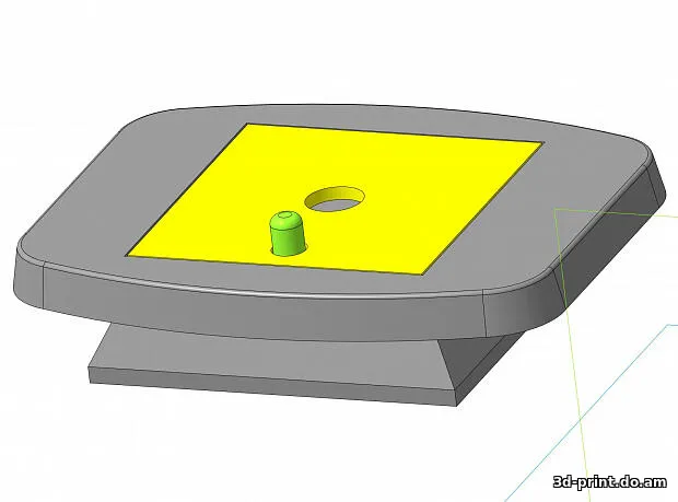 3D-модель "Подставка (Держатель) Фото Nikon"