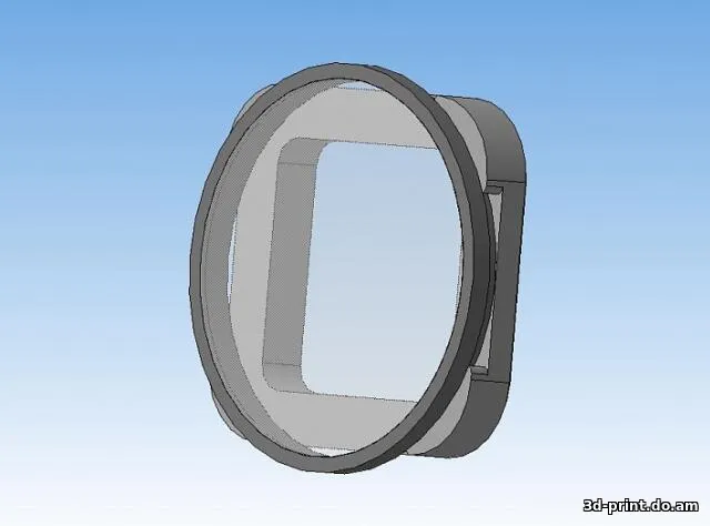 3D-модель "Адаптер светофильтров для GoPro"