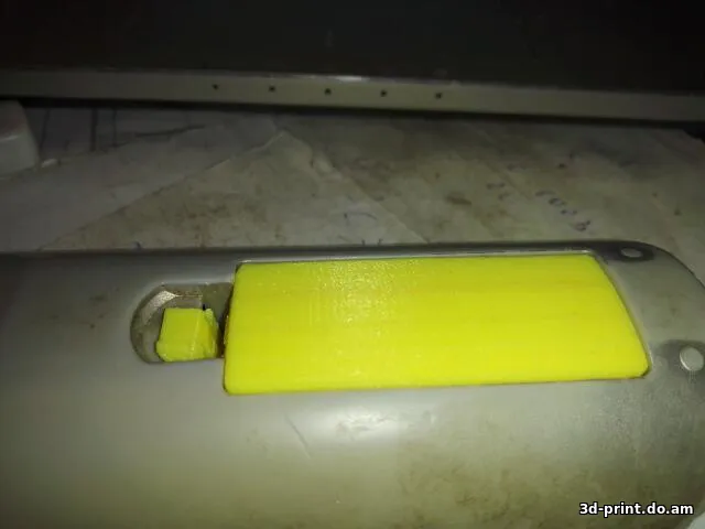 3D-модель "Крышка батарейного отсека пульта Toshiba CT-90298 для телевизора"