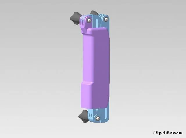 3D-модель "Складной монопод (селфи-палка) для GoPro"