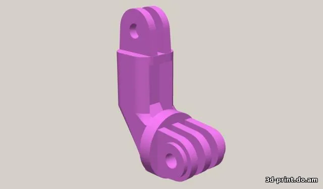 3D-модель "GoPro система креплений и разные держалки"