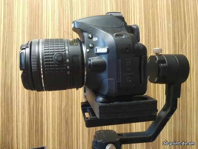 3D-модель "Площадка штатива быстросъемная / Tripod quick-release platform"