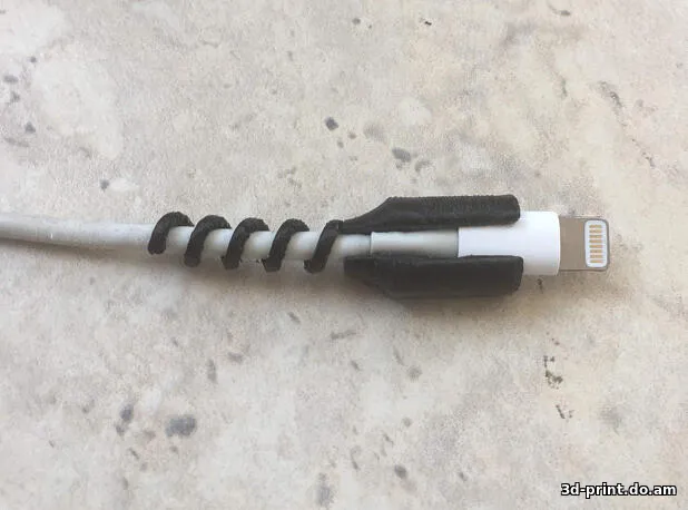 3D-модель "Защита для iPhone кабеля"