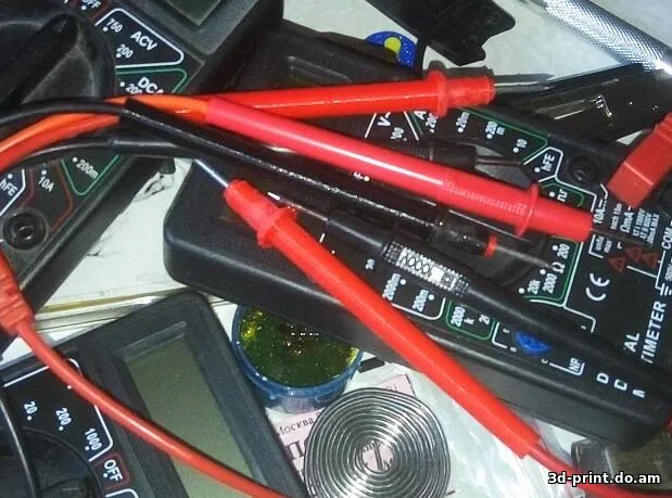 3D-модель "Модель для ремонта щуов мультиметра"