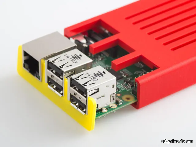 3D-модель "Кейс для Raspberry Pi B+"