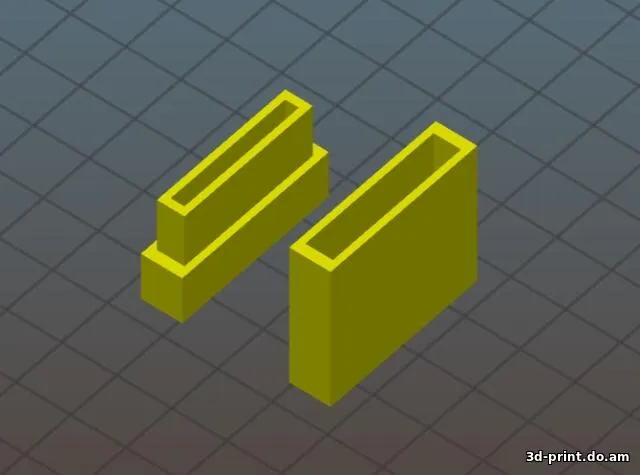 3D-модель "Футляр SD карты, SD Holder"