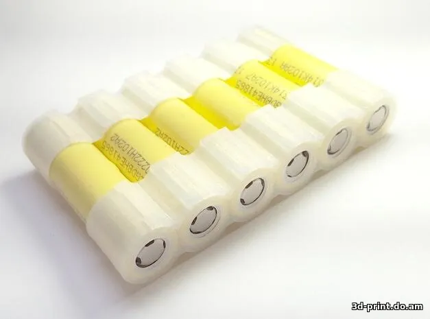 3D-модель "Бокс для хранения аккумуляторов18650"