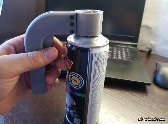 3D-модель "Аппликатор для аэрозольного баллона"