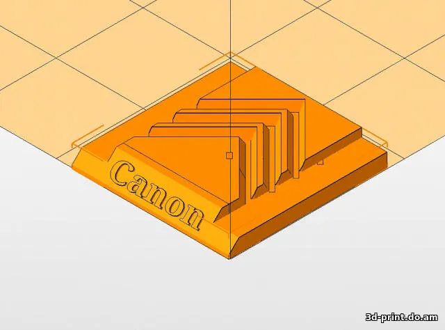 3D-модель "Заглушка на горячий башмак Canon"