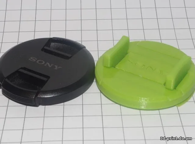 3D-модель "Крышка объектива 55мм фотоаппарата SONY"