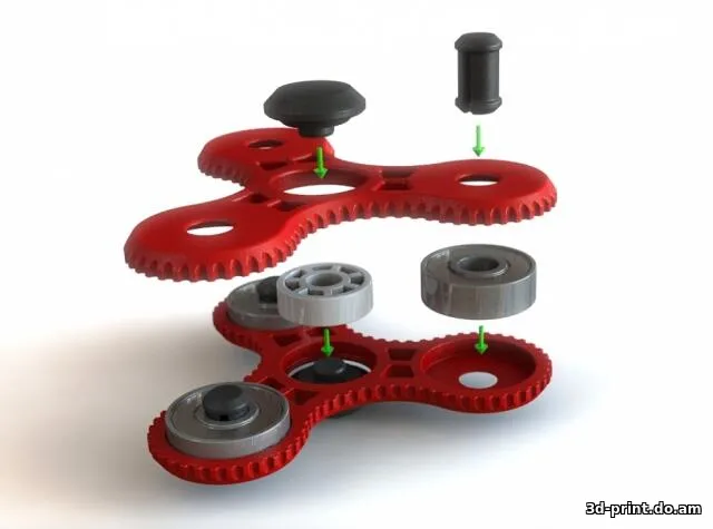 3D-модель "Spinner V3" 3D-модель "Spinner V3"