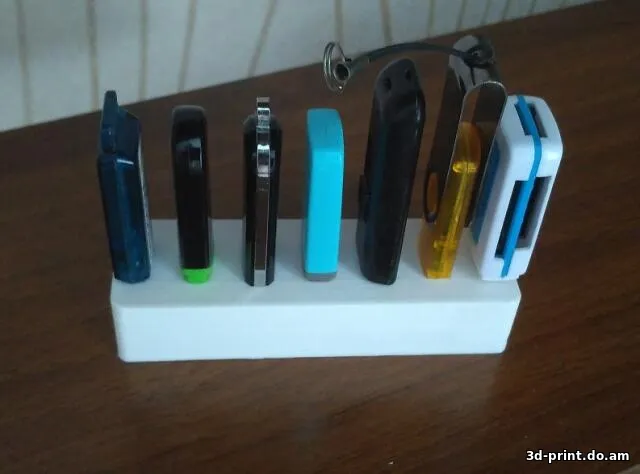 3D-модель "Подставка для usb флешек"
