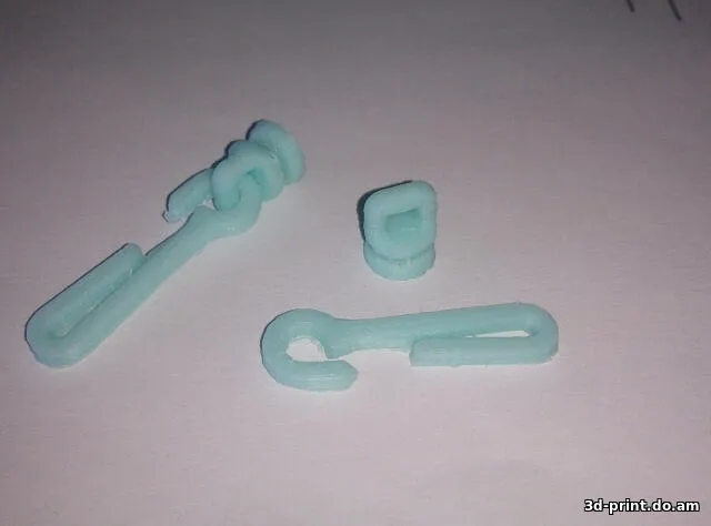 3D-модель "Крючок для штор AF"