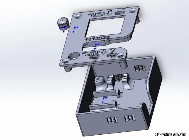 3D-модель "Корпус к транзистор тестеру GM328A"