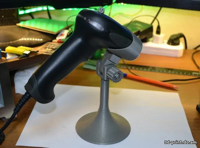 3D-модель "Подставка для сканера штрих-кодов из Китая на 3д принтере"