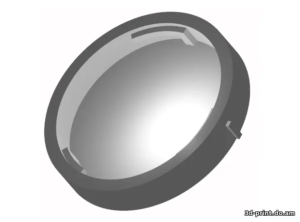 3D-модель "Задняя крышка на объектив с байонетом Sony E-mount"