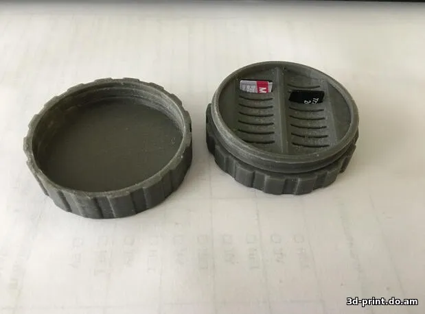 3D-модель "Шайба для хранения MicroSD "