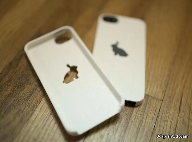 3D-модель "Чехол на iphone 5s "