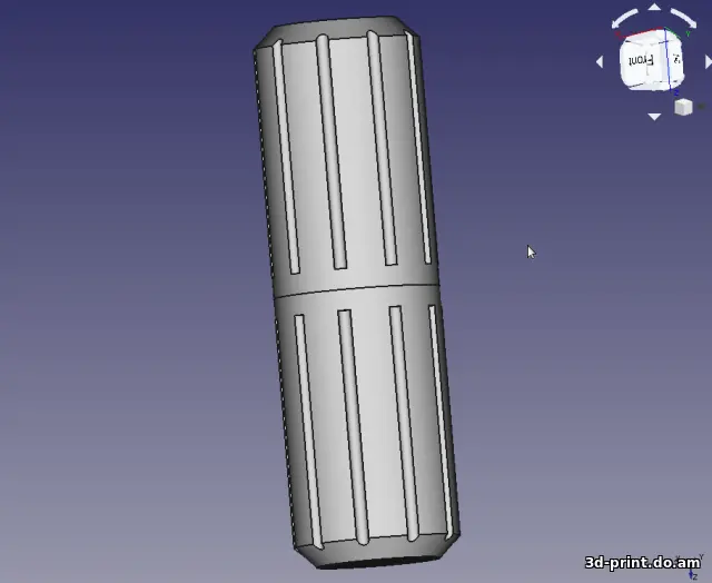 3D-модель "Футляр для отвертки"