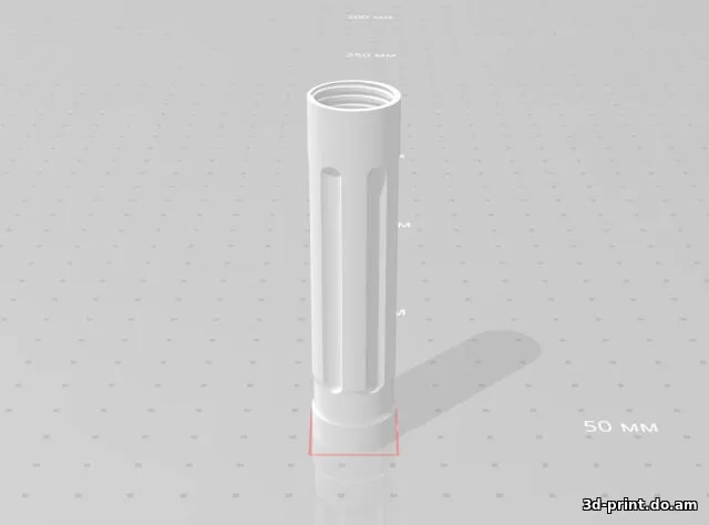 3D-модель "Отвертка с цангой резьбовая"