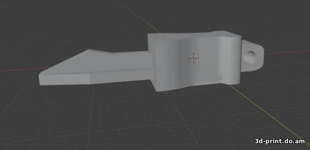 3D-модель "Ключ кран-балки"