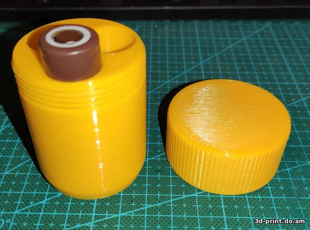 3D-модель "Бокс для трех аккумуляторов 18650"