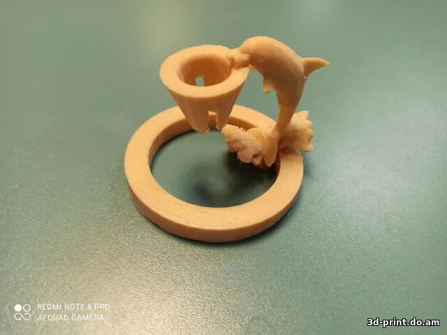 3D-модель "Подставка под 3д ручку"