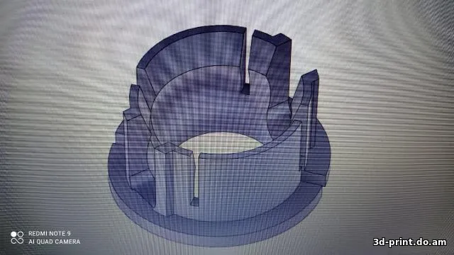 3D-модель "Втулка рычага раздатки Mitsubishi l200"