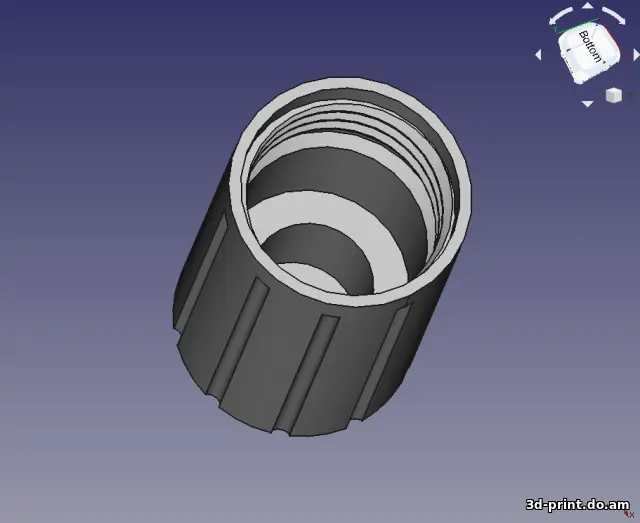 3D-модель "Футляр для отвертки" 3D-модель "Футляр для отвертки"