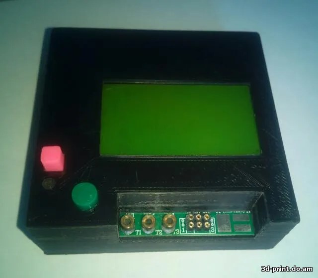 3D-модель "корпус для тестера радиодеталей VANVELL ELC (DIY MG328)"