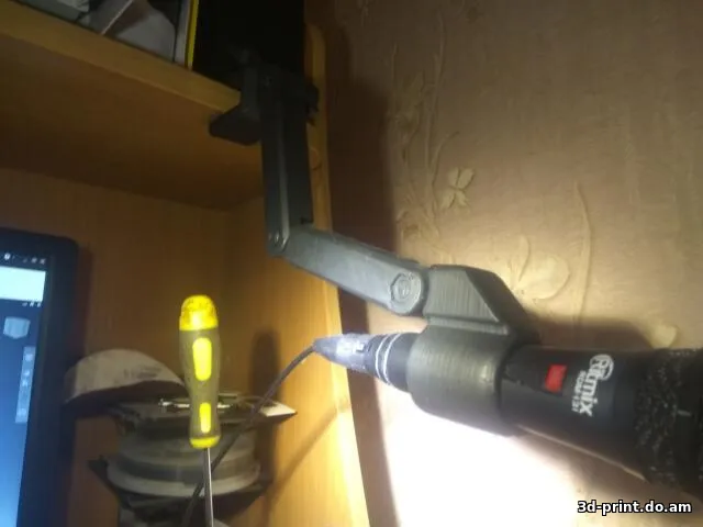 3D-модель "Крепление микрофона к полке 22mm"