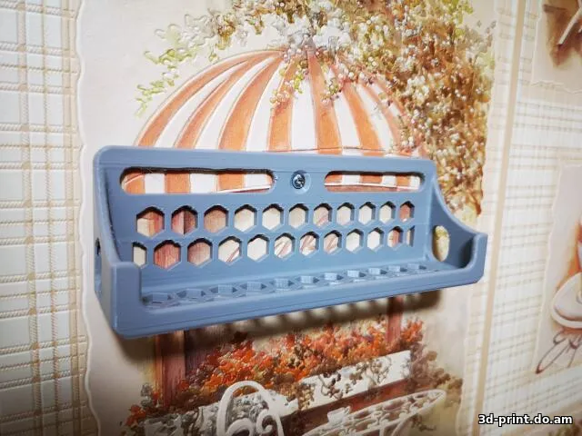 3D-модель "Полочка настенная для приемника Degen DE 1103"