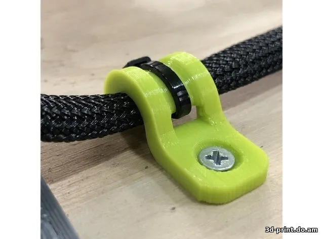 3D-модель "Крепеж кабеля под саморез"