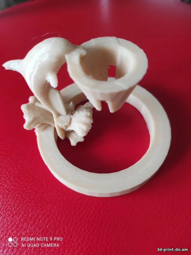 3D-модель "Подставка под 3д ручку"