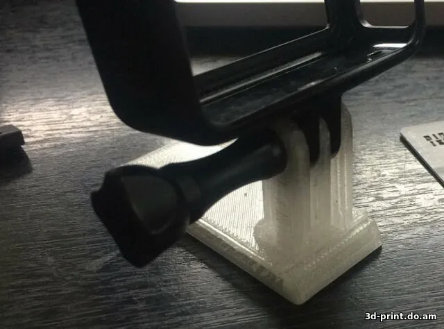 3D-модель "Крепление на рюкзак или одежду для экшен камеры GoPro Hero 7"