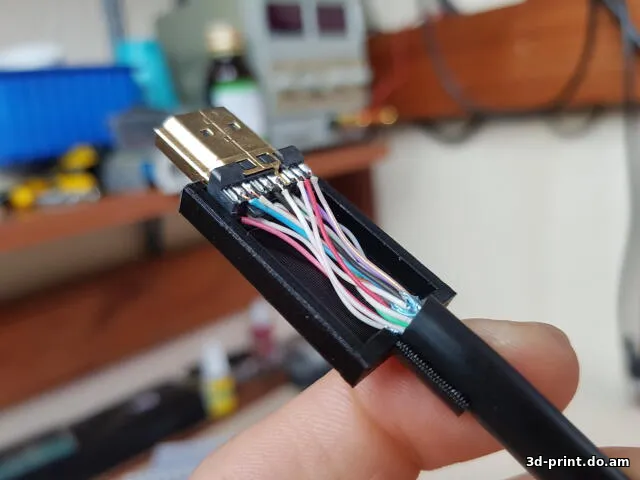 3D-модель "Корпус штекера HDMI"