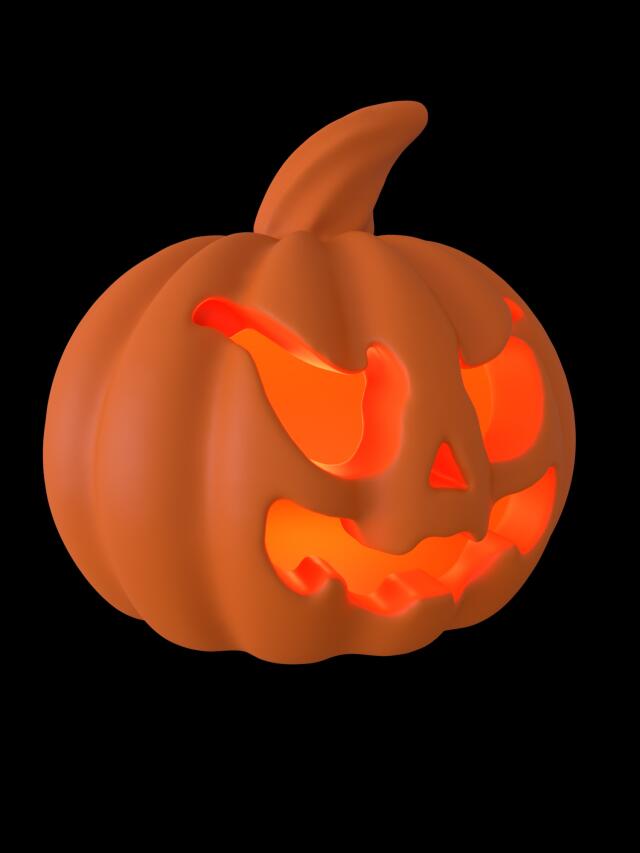 3D-модель "Тыква" на Хэолуин 3D-модель "Тыква" на Хэолуин