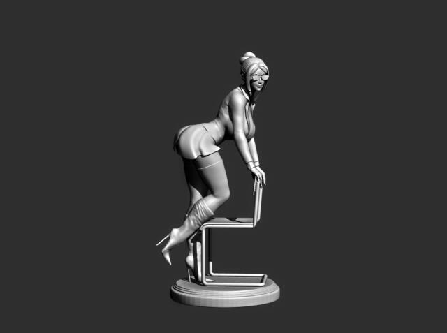 3D-модель "Мэйко Шираки" 3D-модель "Мэйко Шираки"