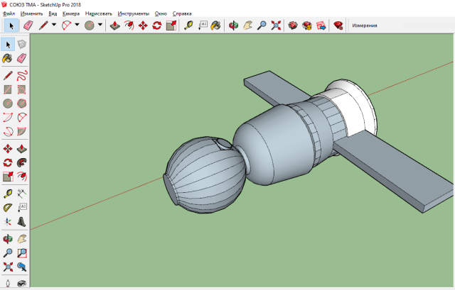 3D-модель "СОЮЗ ТМА"