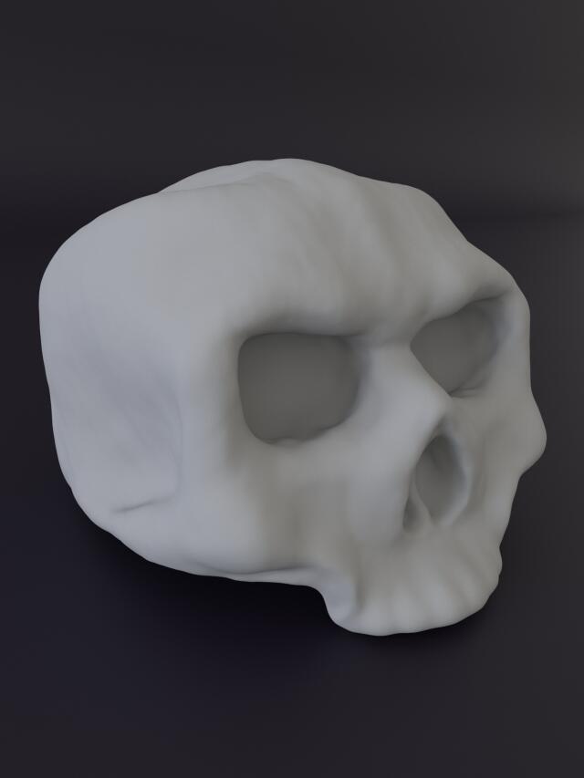 3D-модель "Череп неизвестного существа" 3D-модель "Череп неизвестного существа"