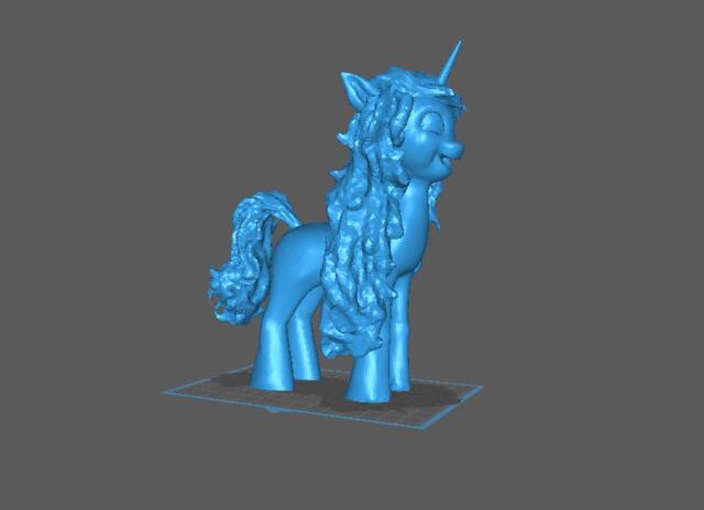 3D-модель "Изи" из My little Pony