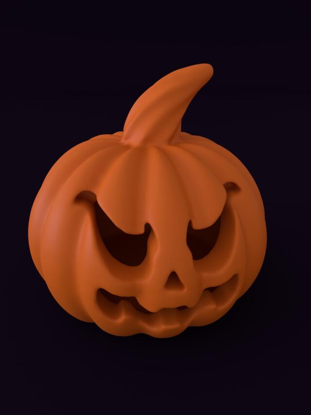 3D-модель "Тыква" на Хэолуин