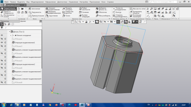 3D-модель "Подставка под ёлку"