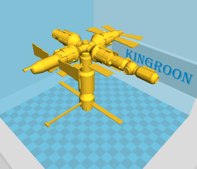 3D-модель "Космическая станция МИР" 3D-модель "Космическая станция МИР"